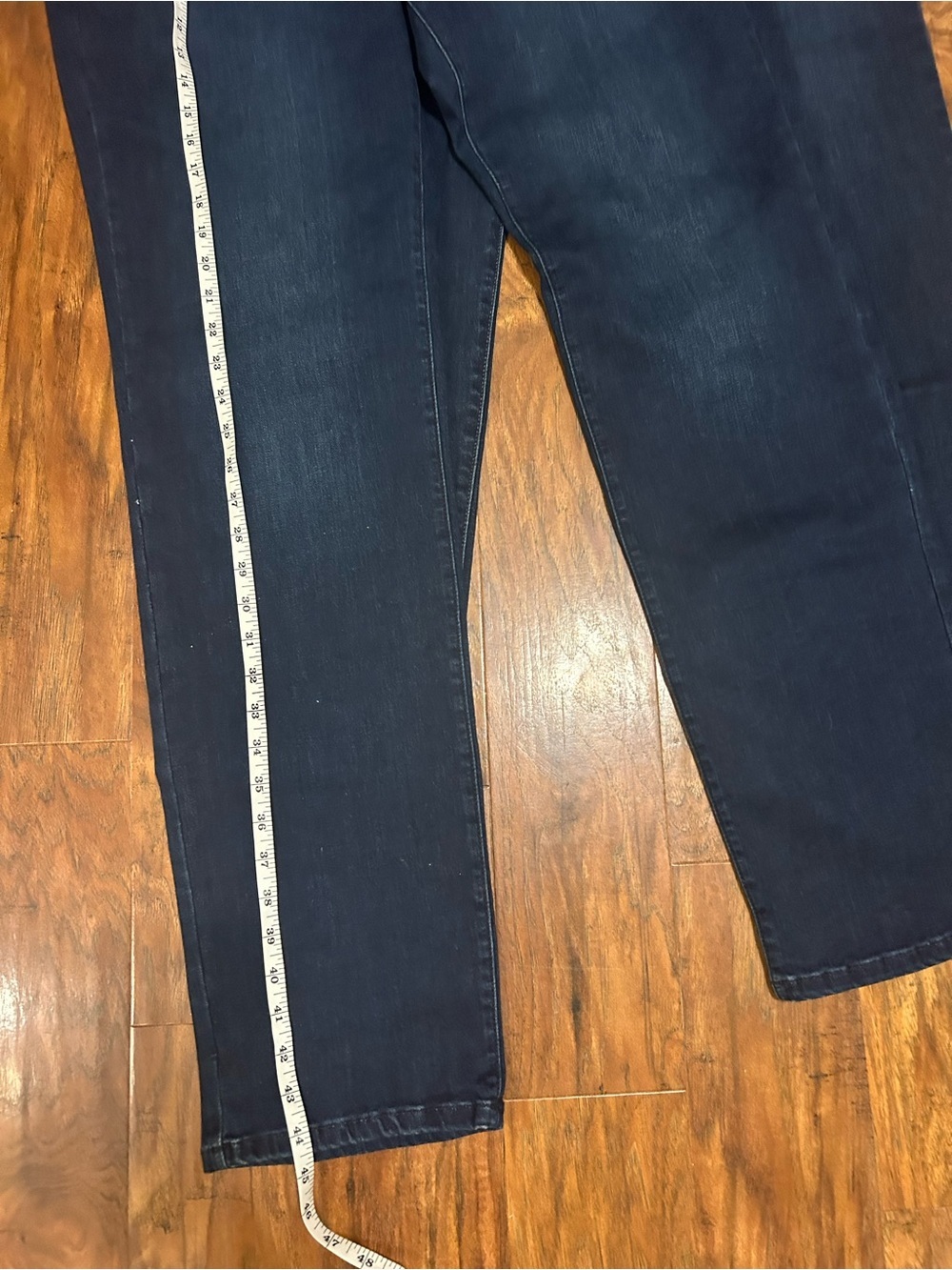 Lane Bryant Dark Blue Straight-Leg Jeans - Classic Denim Pair of Two Size 18L - Picture 3 of 9
